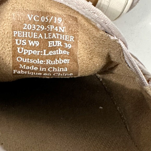 OLUKAI Pahuea Women’s Size 9 Pink Slip On Suede Loafer Sneaker Slipper Shoes - Picture 9 of 14